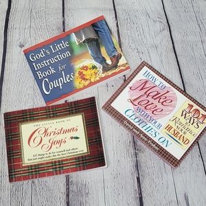 3 Little Book Set God's Book for Couples, Christmas Joys, 101 Ways ro Romance